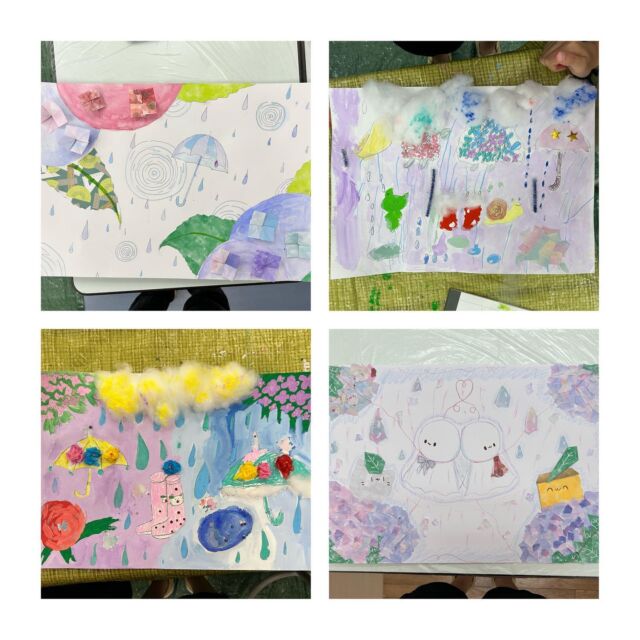 コラージュ課題【梅雨】

#東京都府中市 
#府中習い事 
#府中絵画教室 
#東京アート 
#アート教室 
#かーやんアート 
#絵画教室東京 
#お絵描き教室 
#子供絵画教室 
#こども絵画教室 
#小学生絵画教室 
#分倍河原 
#京王線習い事 
#国分寺絵画教室 
#こどもの絵
#梅雨
#コラージュ
#collageart